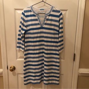 J. McLaughlin stripped dress